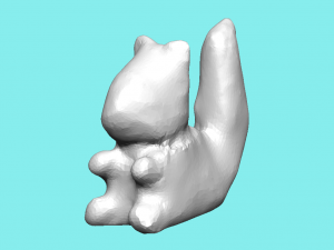 squirrel high-poly Modèle 3D