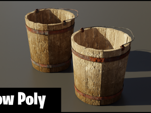 medieval bucket 3D Model