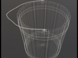medieval bucket 3D Model