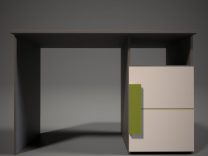 bedroom desk Modello 3D