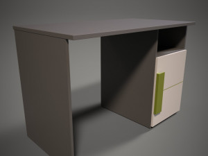 bedroom desk Modello 3D