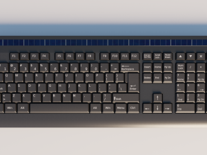 generic wireless keyboard Modelo 3D