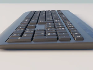 generic wireless keyboard 3D Model