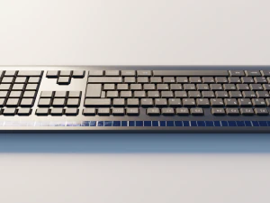 generic wireless keyboard 3D Model