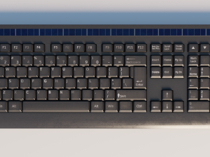 generic wireless keyboard Modelo 3D