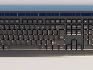 generic wireless keyboard 3D Model