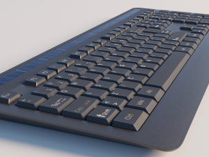 generic wireless keyboard Modelo 3D