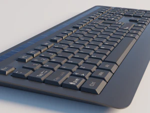generic wireless keyboard 3D Model