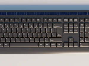 generic wireless keyboard 3D Model