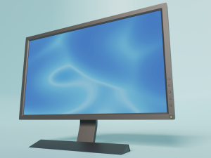 generic lcd monitor 3D Model