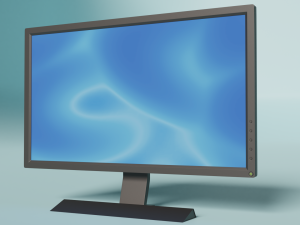 generic lcd monitor Modelo 3D