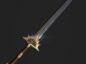 zweihander 3D Модель
