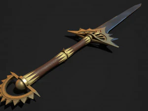 zweihander 3D Model