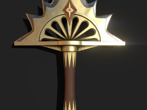 zweihander 3D मॉडल