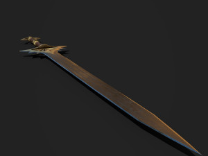 zweihander 3D मॉडल