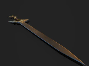 zweihander 3D Model