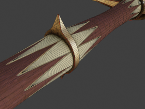 zweihander 3D मॉडल
