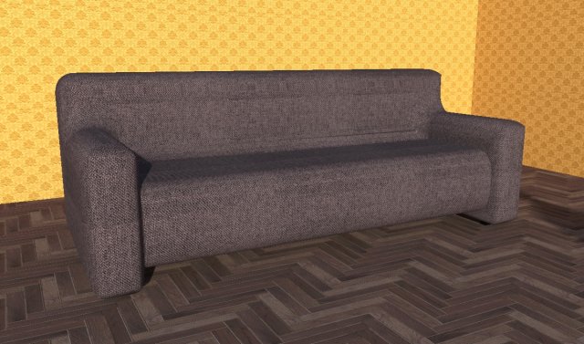 sofa 3D 模型 .c4d .max .obj .3ds .fbx .stl .blend 