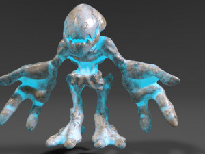 alien 3D-printmodel