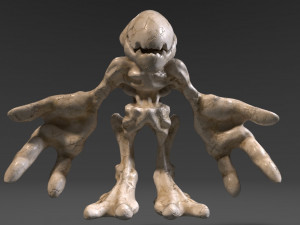 alien 3D 打印模型