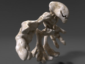 alien 3D 打印模型