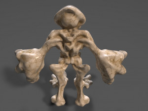 alien 3D 打印模型