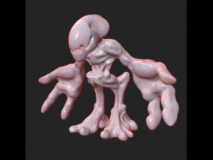 alien 3D 打印模型