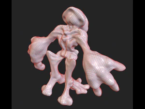 alien 3D Print Model