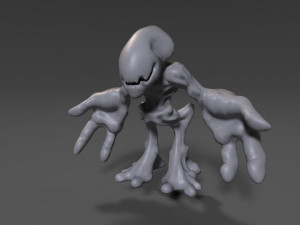 alien 3D 打印模型