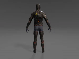 soldato spaziale Modello 3D