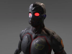 soldato spaziale Modello 3D