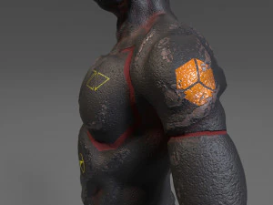 soldato spaziale Modello 3D