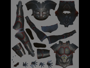 space soldier 3D Model