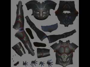 soldato spaziale Modello 3D