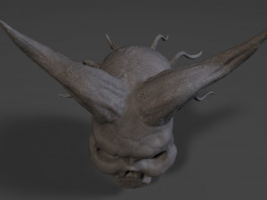 evil skull Modèle 3D