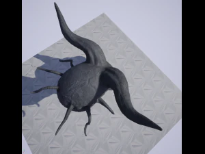 b&ouml;ser Sch&auml;del 3D Modell