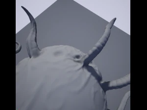 b&ouml;ser Sch&auml;del 3D Modell