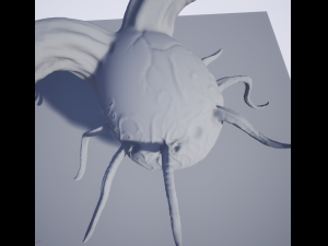 evil skull Modèle 3D