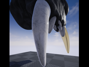evil skull Modèle 3D