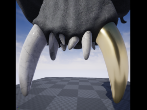evil skull Modèle 3D