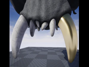 b&ouml;ser Sch&auml;del 3D Modell