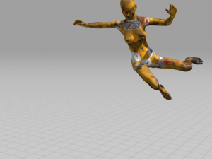 android tribe girl 3D Модель