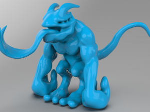 zung creature 3D Print Model