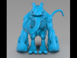 zung creature 3D-printmodel