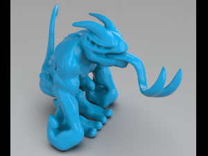 zung creature 3D-printmodel