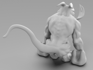 zung creature 3D-printmodel