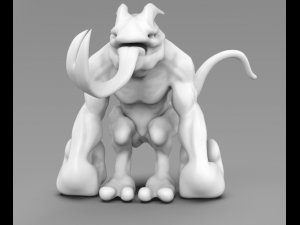 zung creature 3D-printmodel