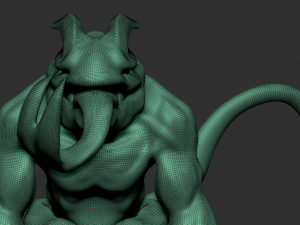 zung creature 3D-printmodel