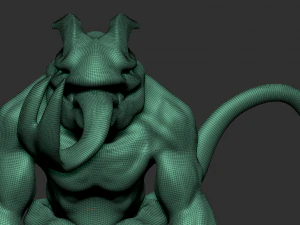 creatura zung Modello di stampa 3D