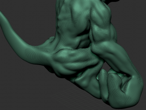 zung creature 3D-printmodel
